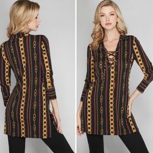 CHAIN REACTION MARCIANO TOP SIZE XS